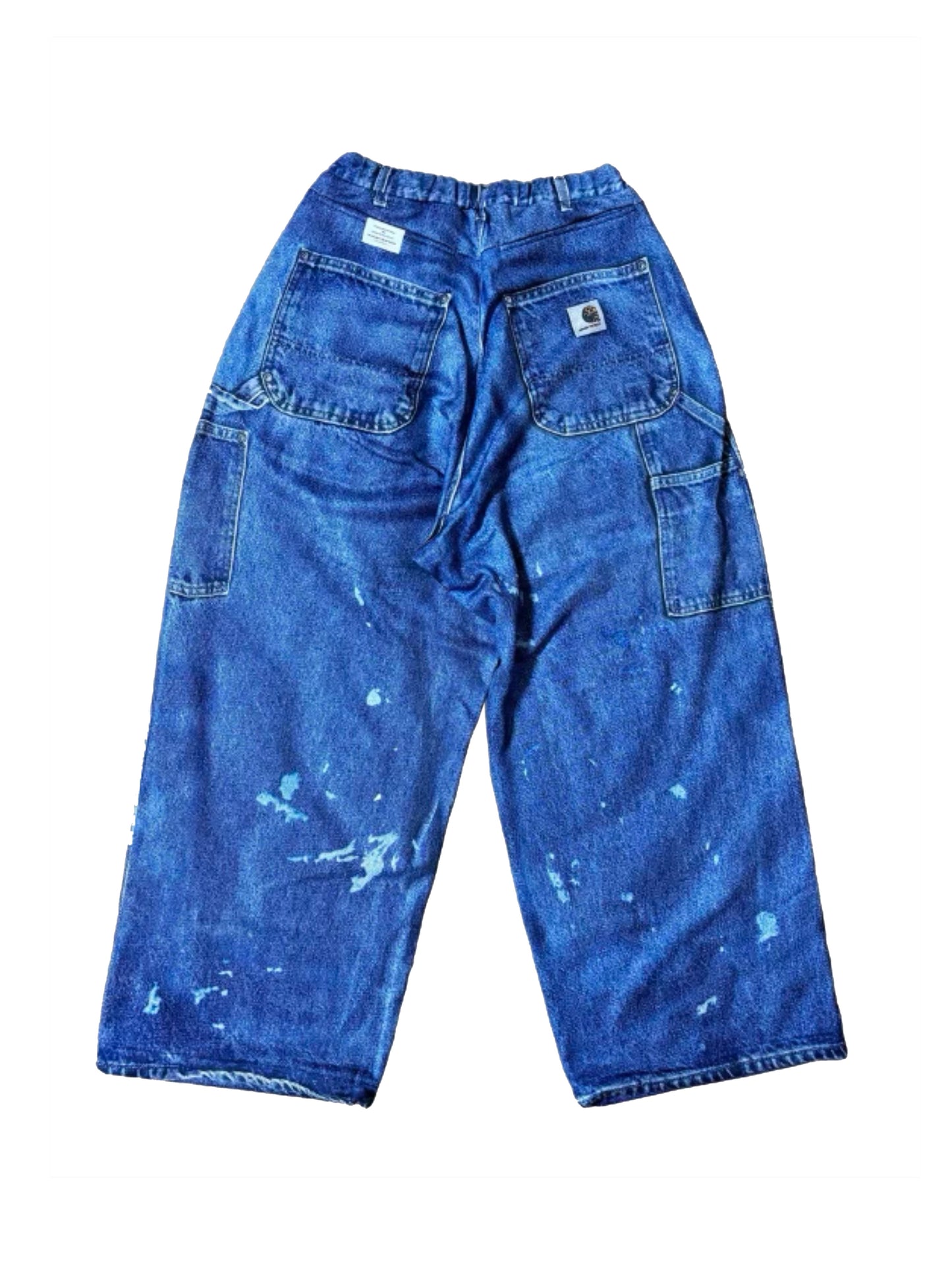 TATA Print Duck Wide Pants Denim