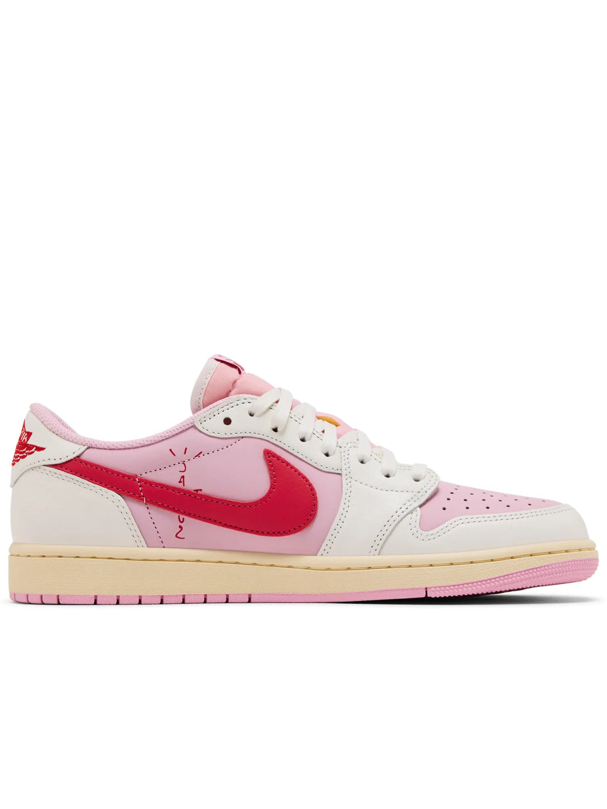 Air Jordan 1 x Travis Scott Retro Low Sail Tropical Pink IQ7604-101