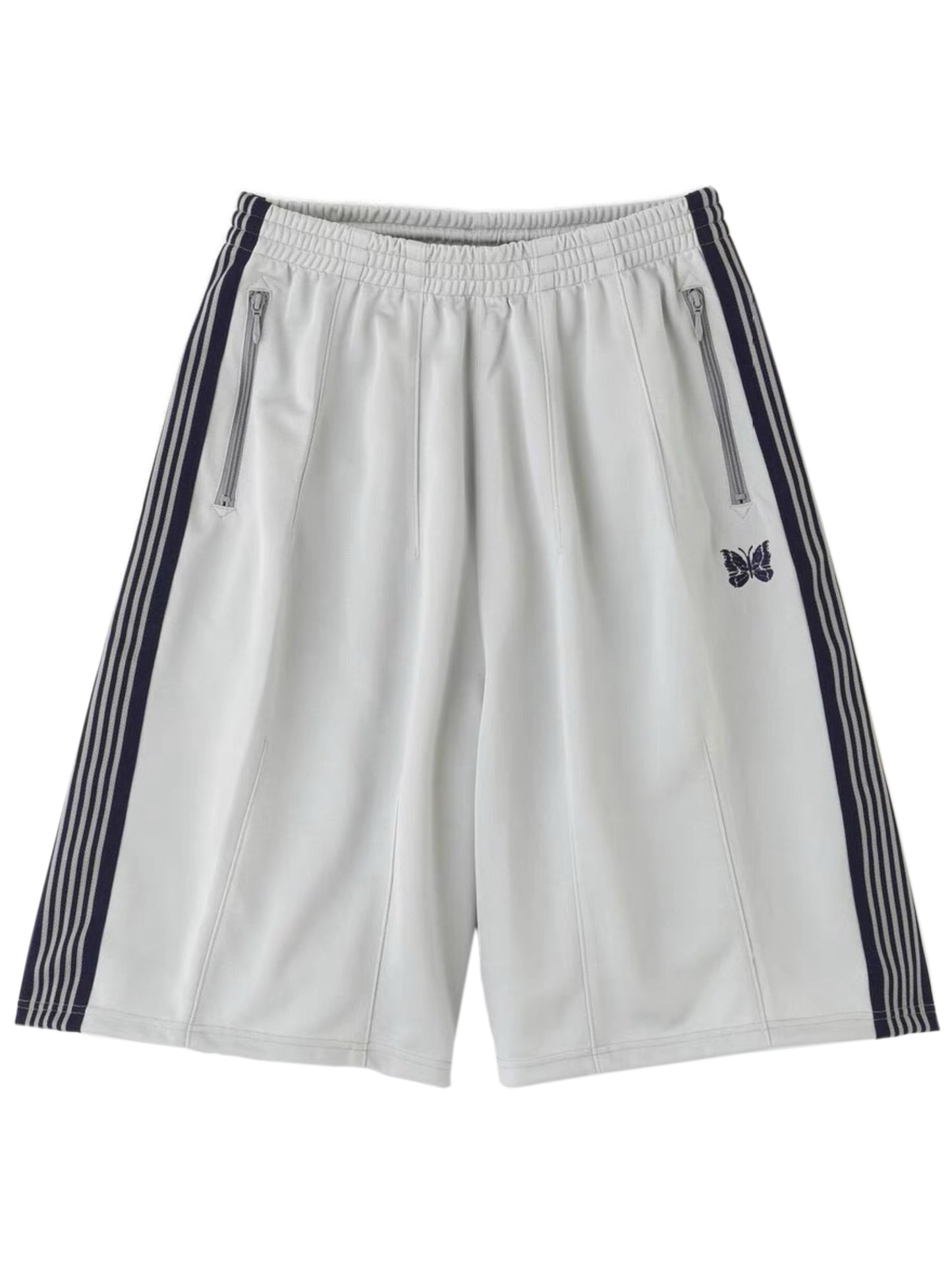 Needles x LHP H.D Exclusive Track Shorts Grey Purple