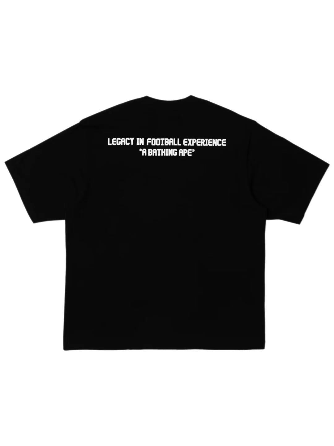 Bape x CR7Life Big Ape Head Reflection Camo Tee Black