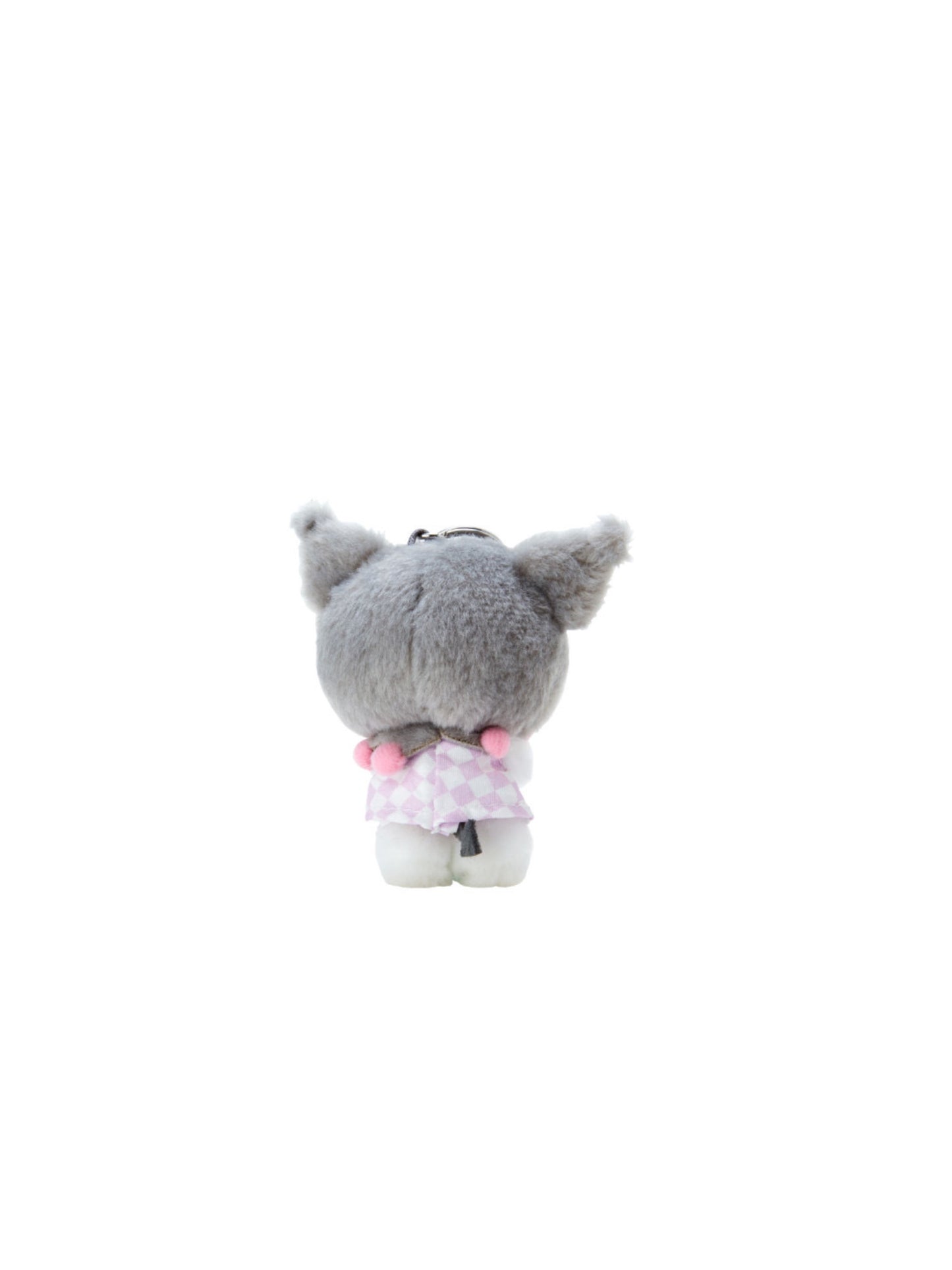 Japan Sanrio Original Mascot Holder - Kuromi / Pastel Checker