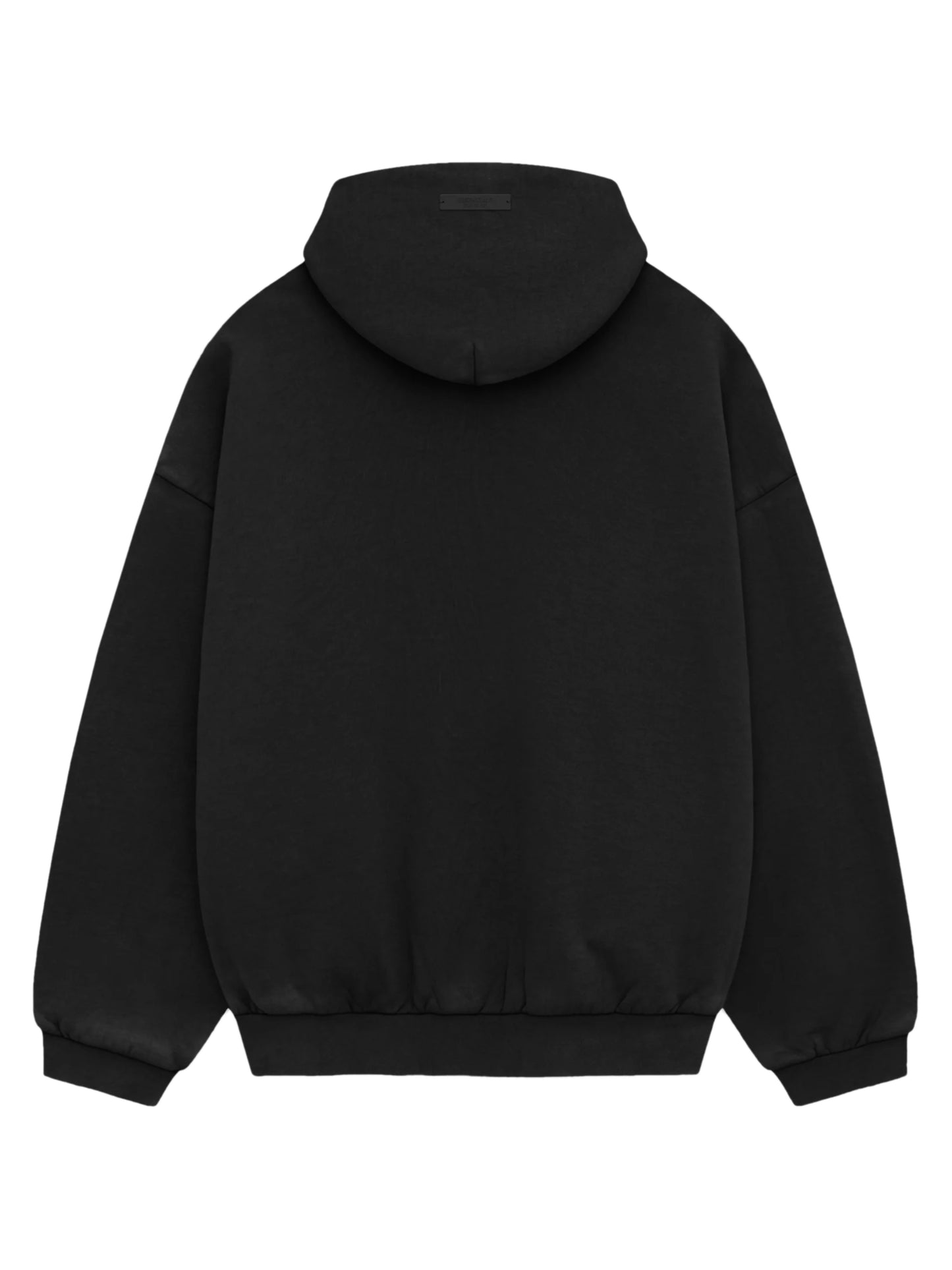 Essentials 25Ss Heavy Fleece Vintage Shrunken Hoodie Black