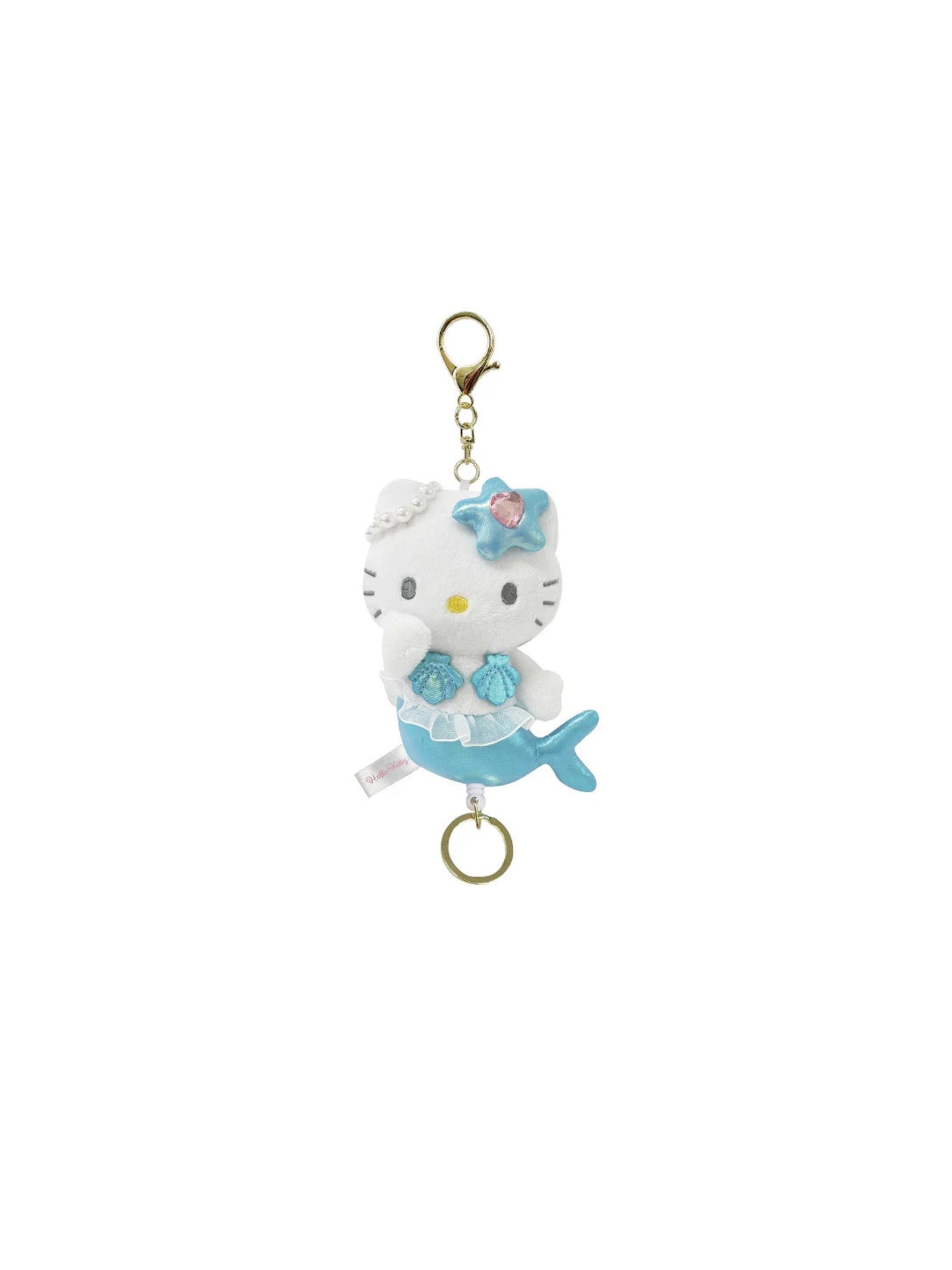 Hello Kitty Mermaid Blue Keychain