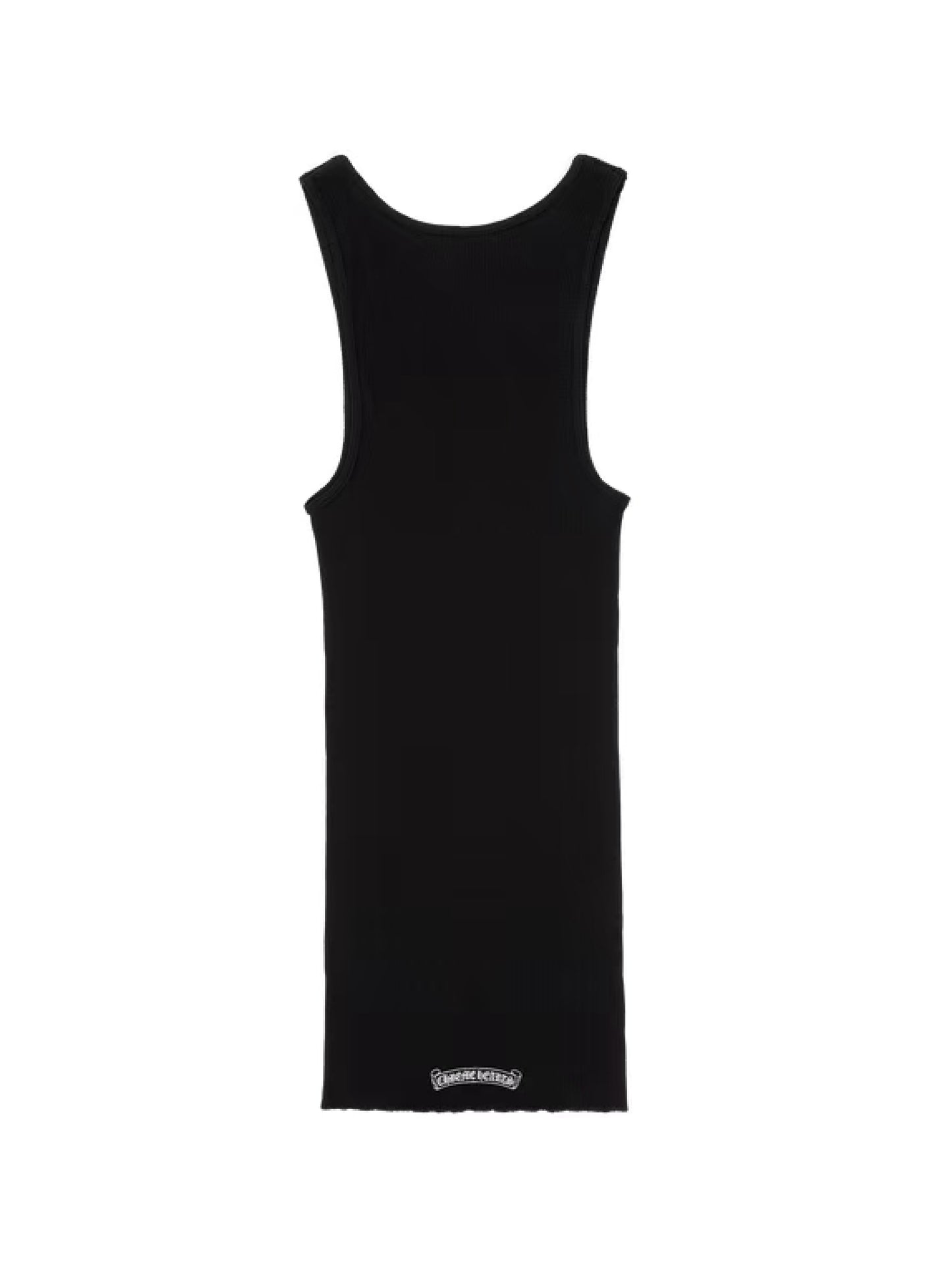 Chrome Hearts Hairy Cross Rib Tank Black