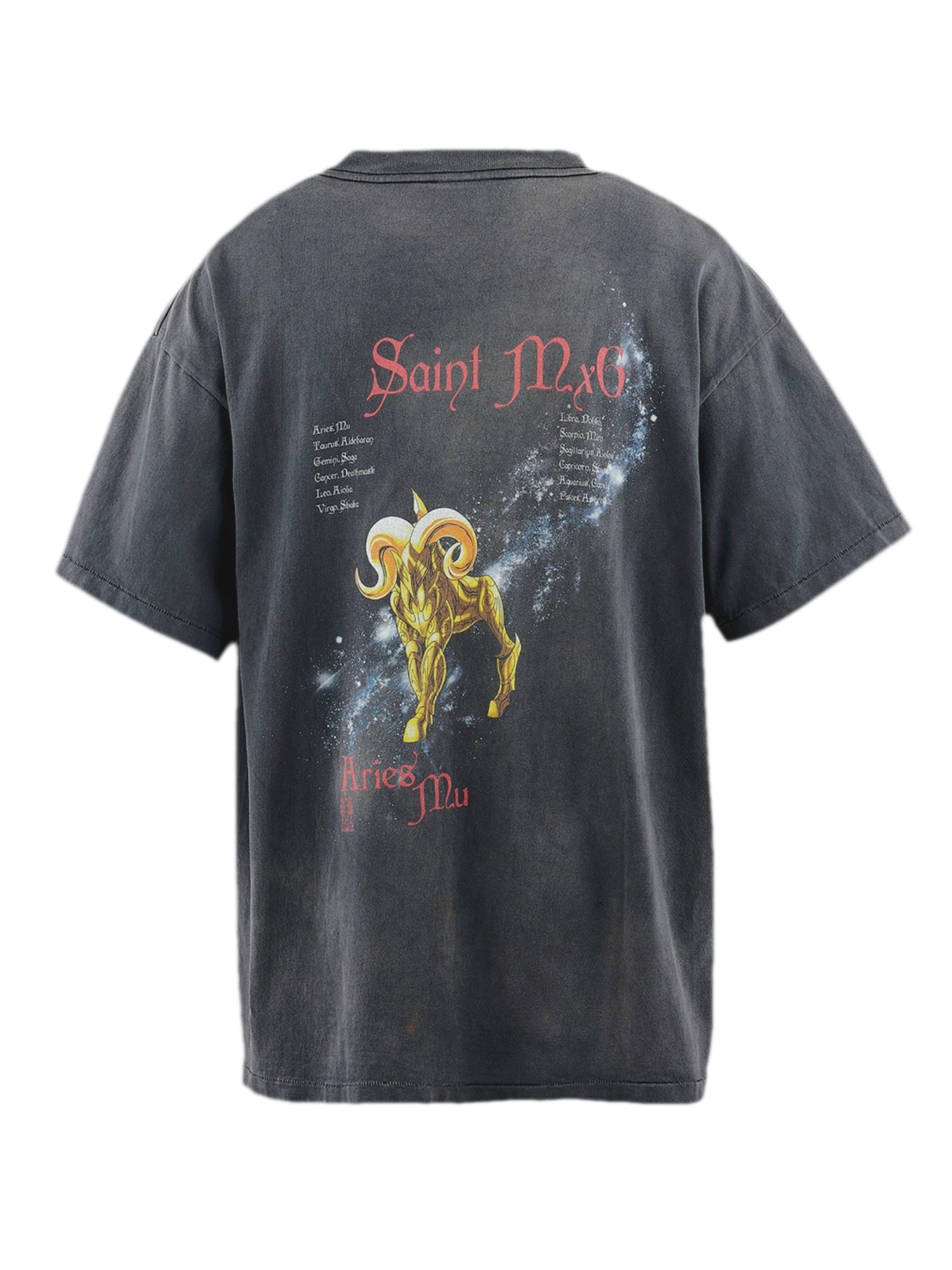 SAINT Mxxxxxx × Saint Seiya TEE MU BLK