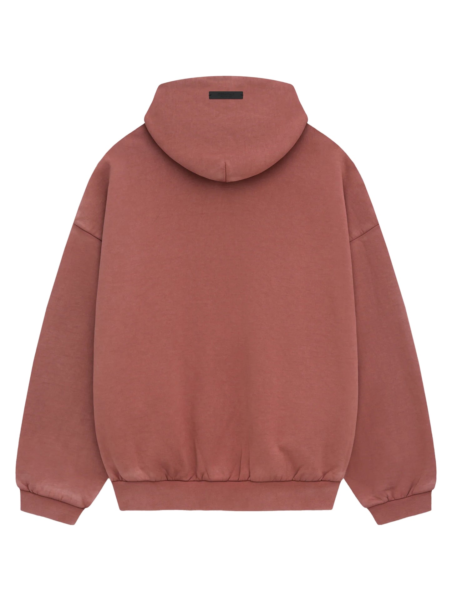 Essentials 24Fw Heavy Fleece Hoodie Crimson