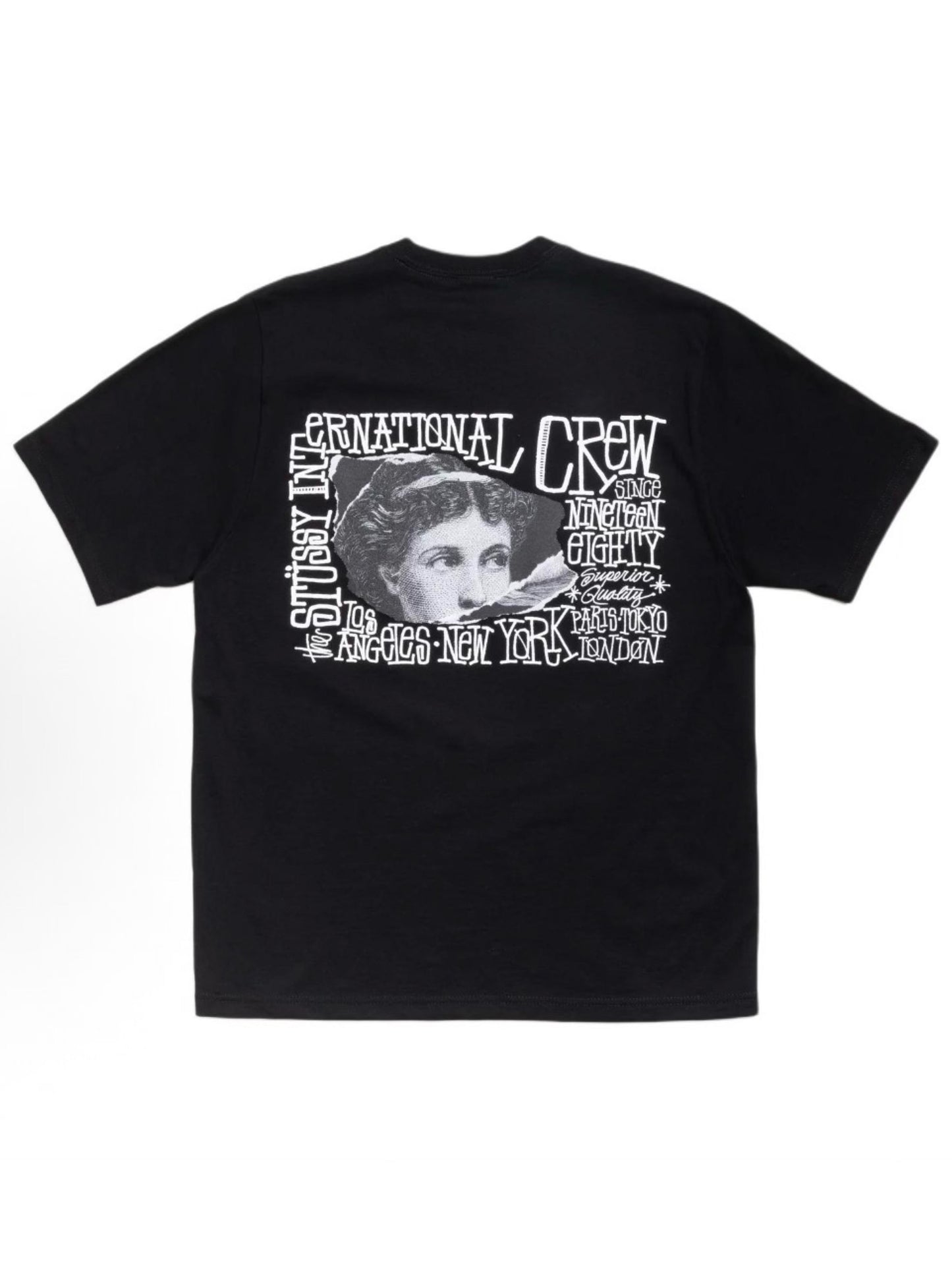 Stussy Victoria Tee Black