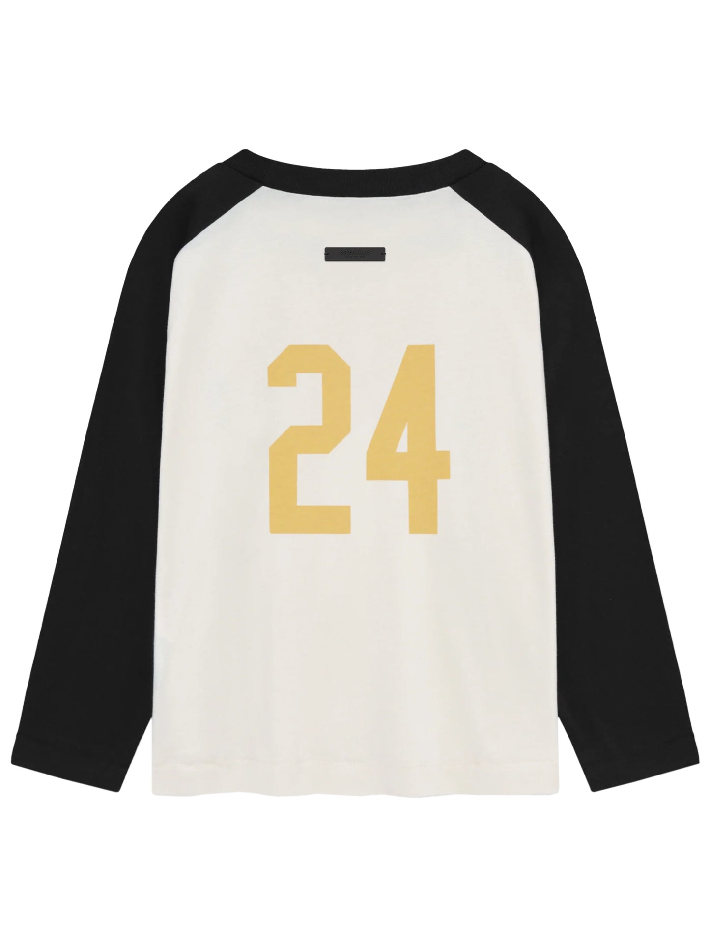 Essentials 24Fw Tri-Blend Baseball Long Sleeve Tee Black