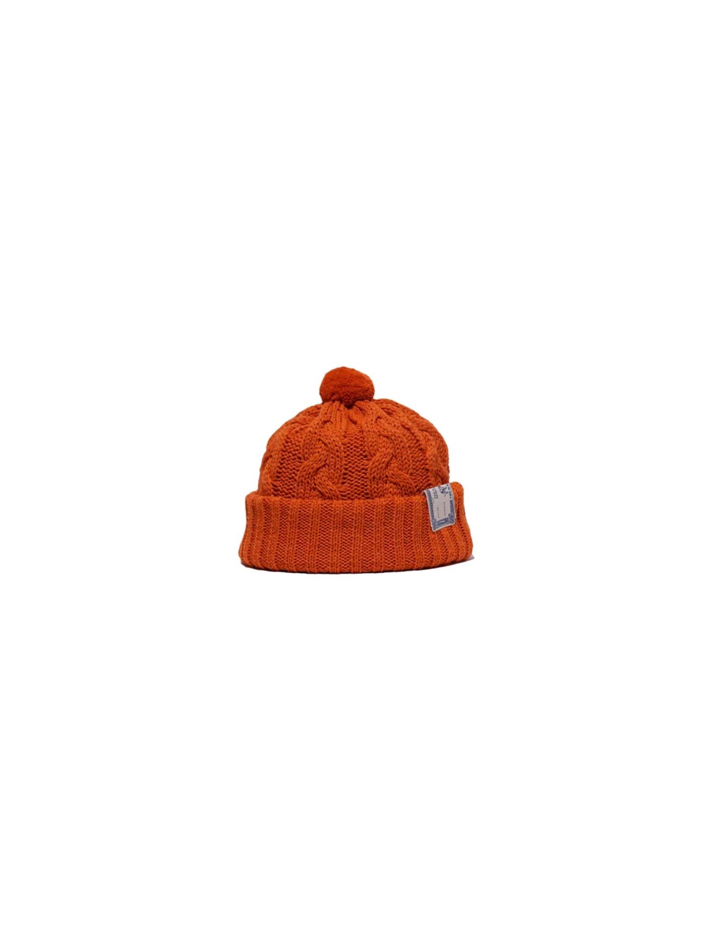 H.W Dog & Co Big Cable Knit Orange