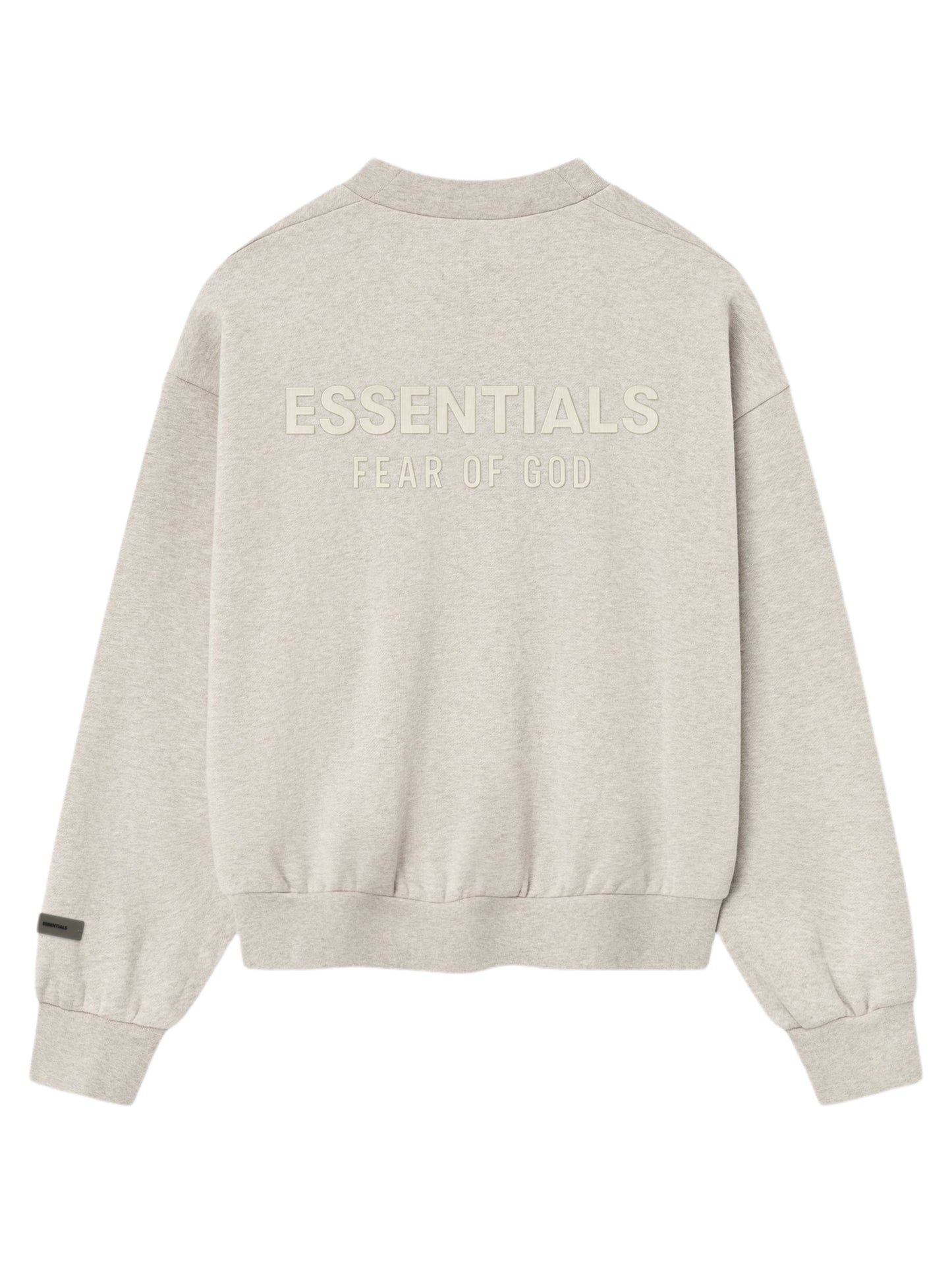 Essentials 25FW Classic Fit Fleece Crewneck Heather Stone