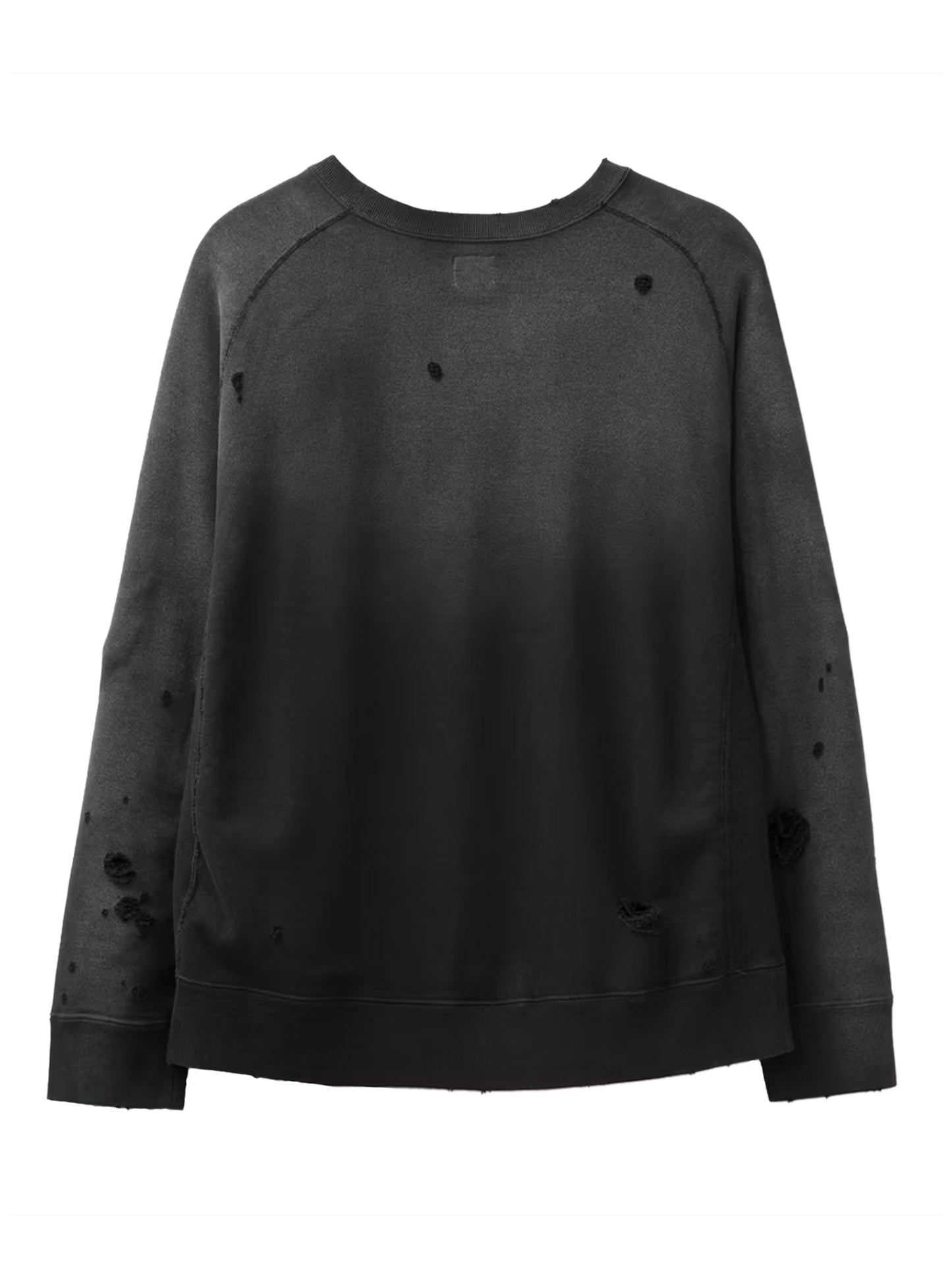 Needles Deconstructed Crewneck Sweatshirt Black