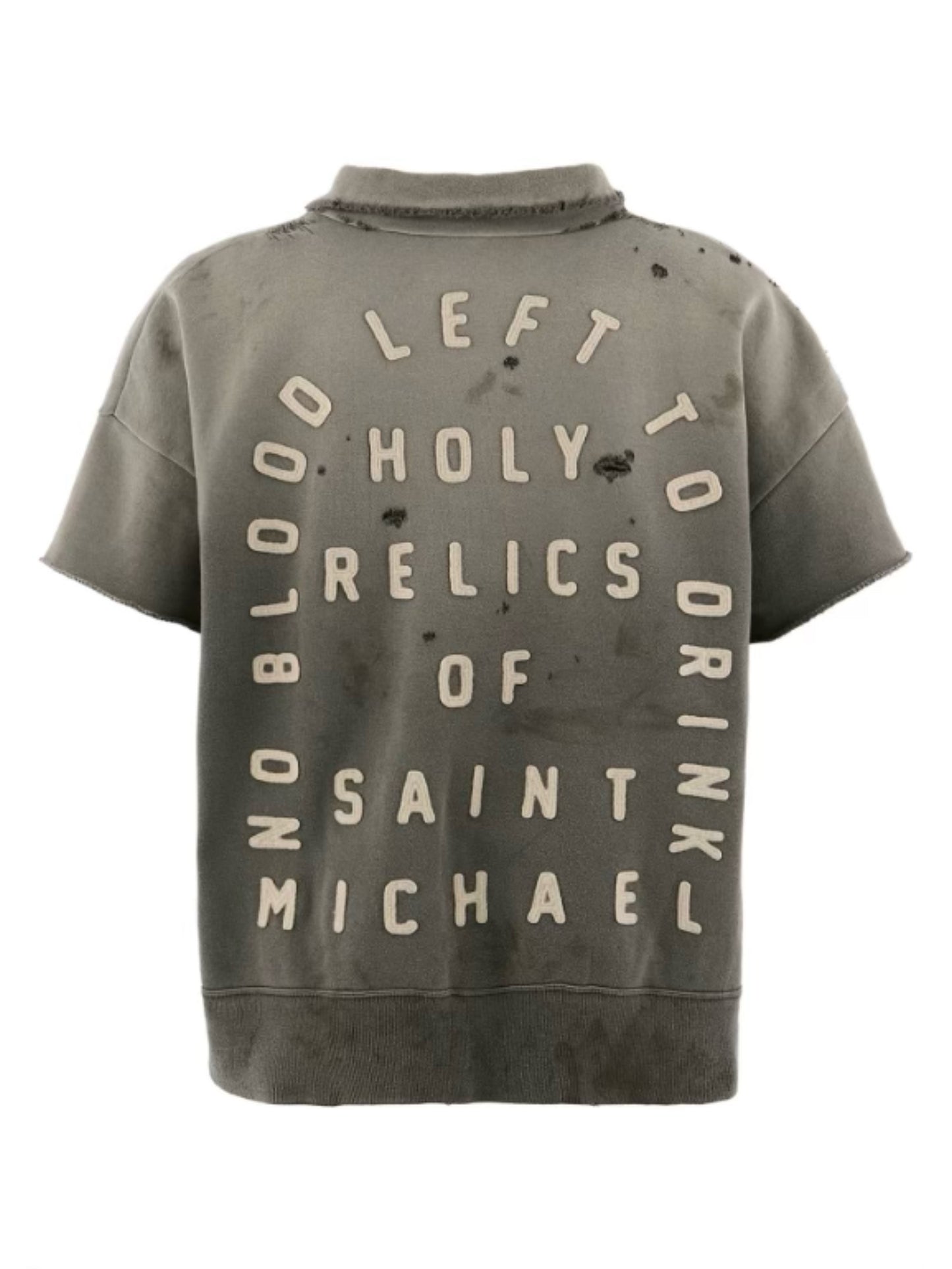 Saint Mxxxxxx SS Half Zip Sweat Black