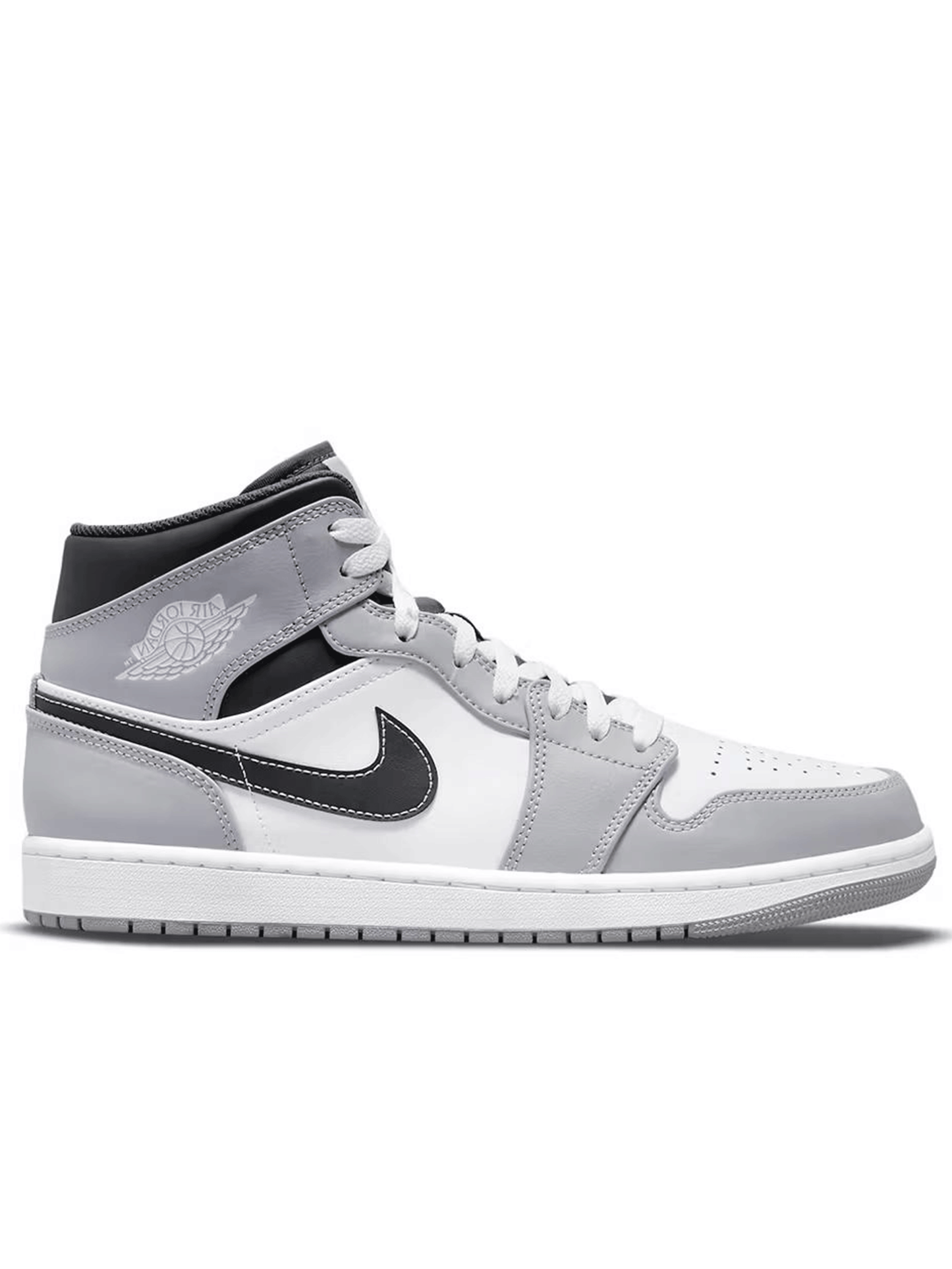 Air Jordan 1 Mid Light Smoke Grey Anthracite 554724-078