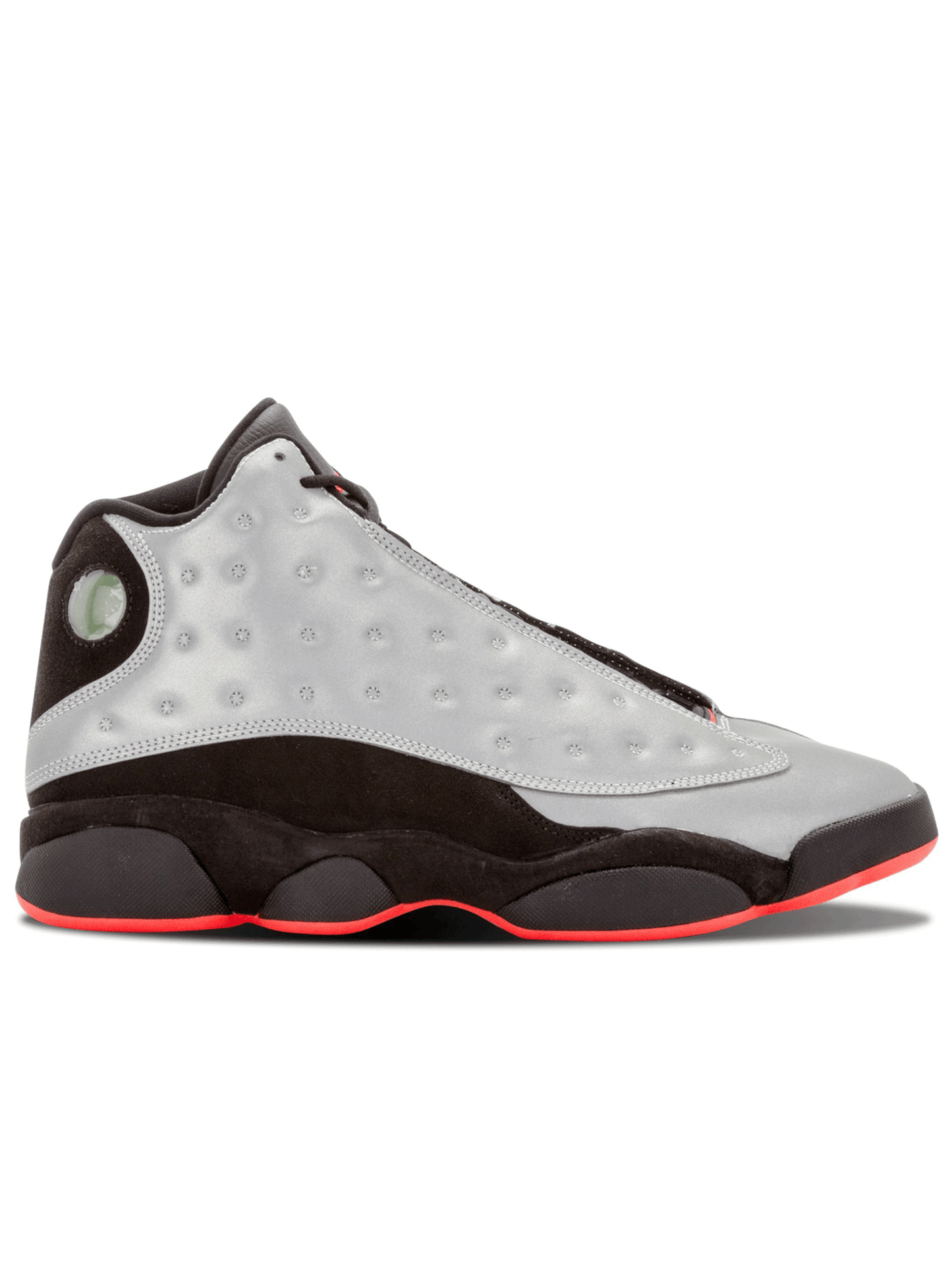 Air Jordan 13 Retro PRM Reflect Sliver/Infrrd 23 Black 696298-023