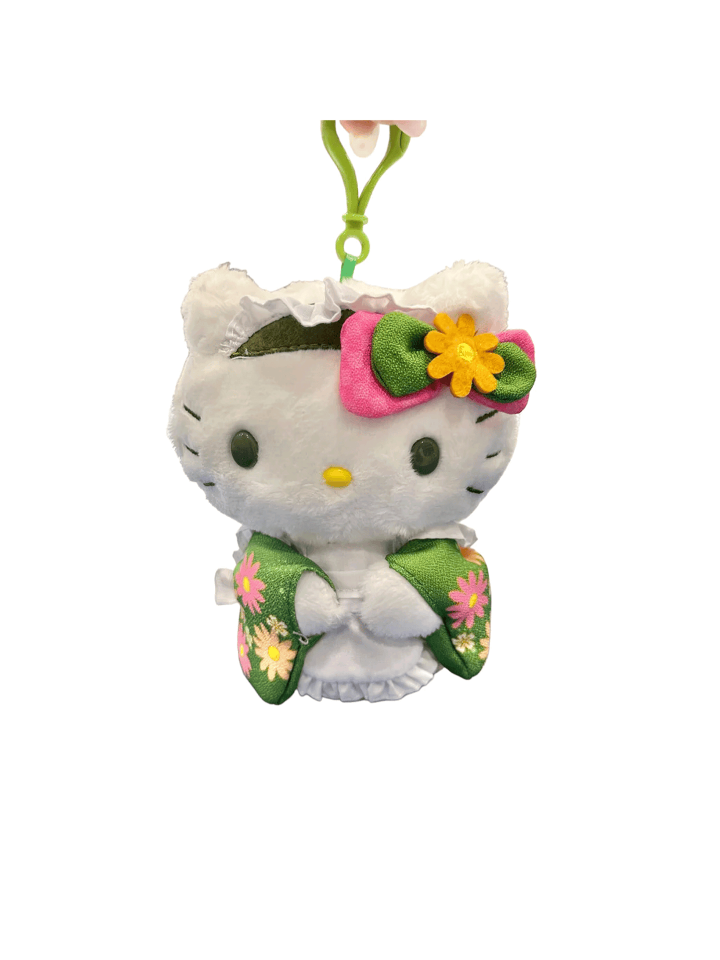 Hello Kitty Matcha Clip On California Exclusive Geisha
