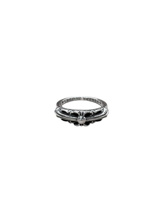 Chrome Hearts Silver Baby Floral Ring US 8 C1209873-Used