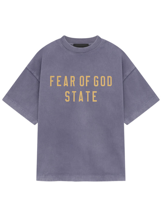 Essentials 24Fw Kids Heavy Crewneck Tee Lavender