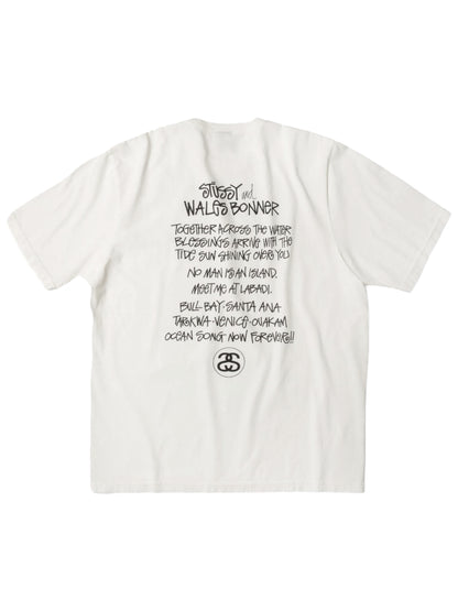 Stussy Wales Bonner Ocean Song Tee White