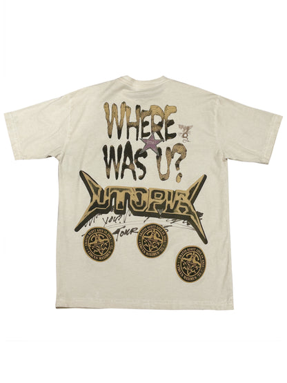 Travis Scott Utopia Circus Maximus In Asia World Tour Tee White