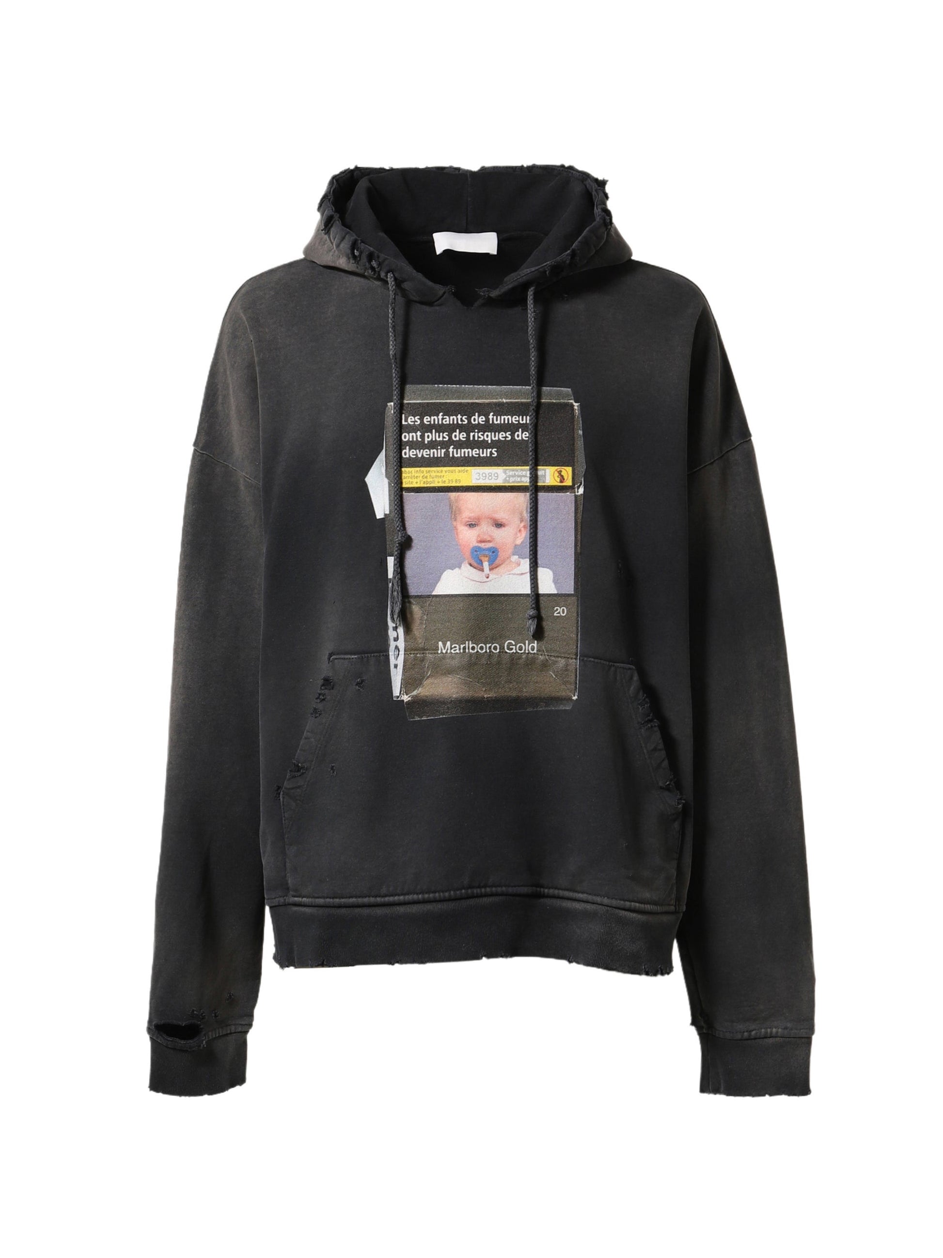 alexander digenova cigarette hoodie Logo Blue Blue / 3 This black ALEXANDER DIGENOVA hoodie features a slogan print to the front Alexander Digenova Baby Smoking T-Shirt
