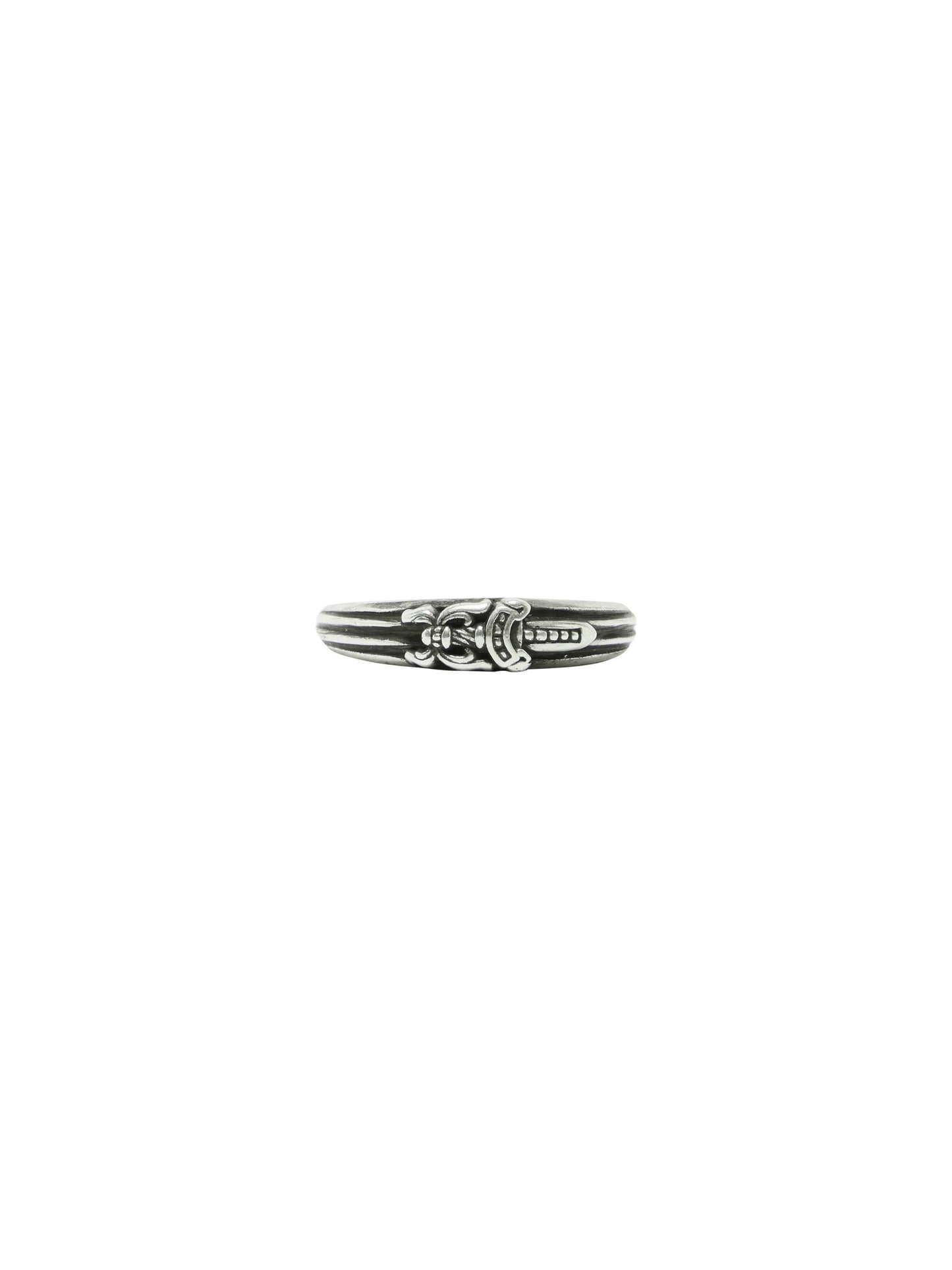 Chrome Hearts Baby Classic Dagger Ring Silver