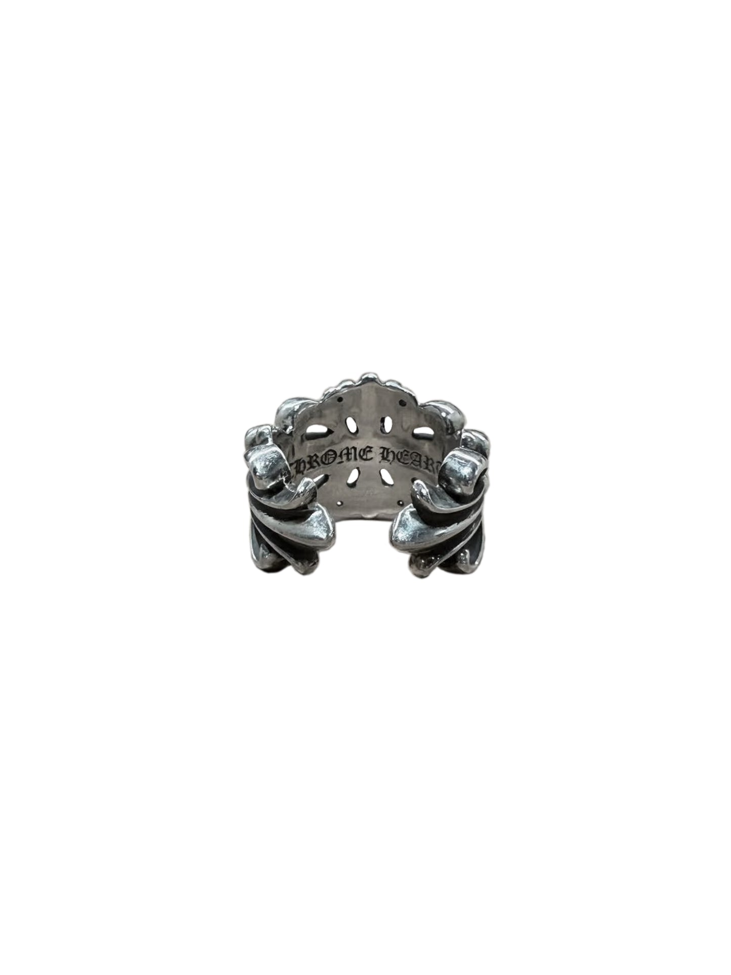 Chrome Hearts Double Floral Ring US 10.5 C519018921-Used