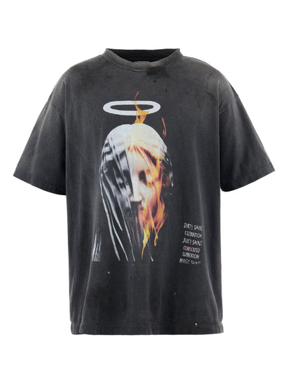 Saint Mxxxxxx SS Tee Devil Daddy Black