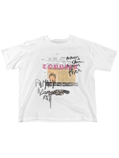 Toppick 4 Chees ID Printed Tee White