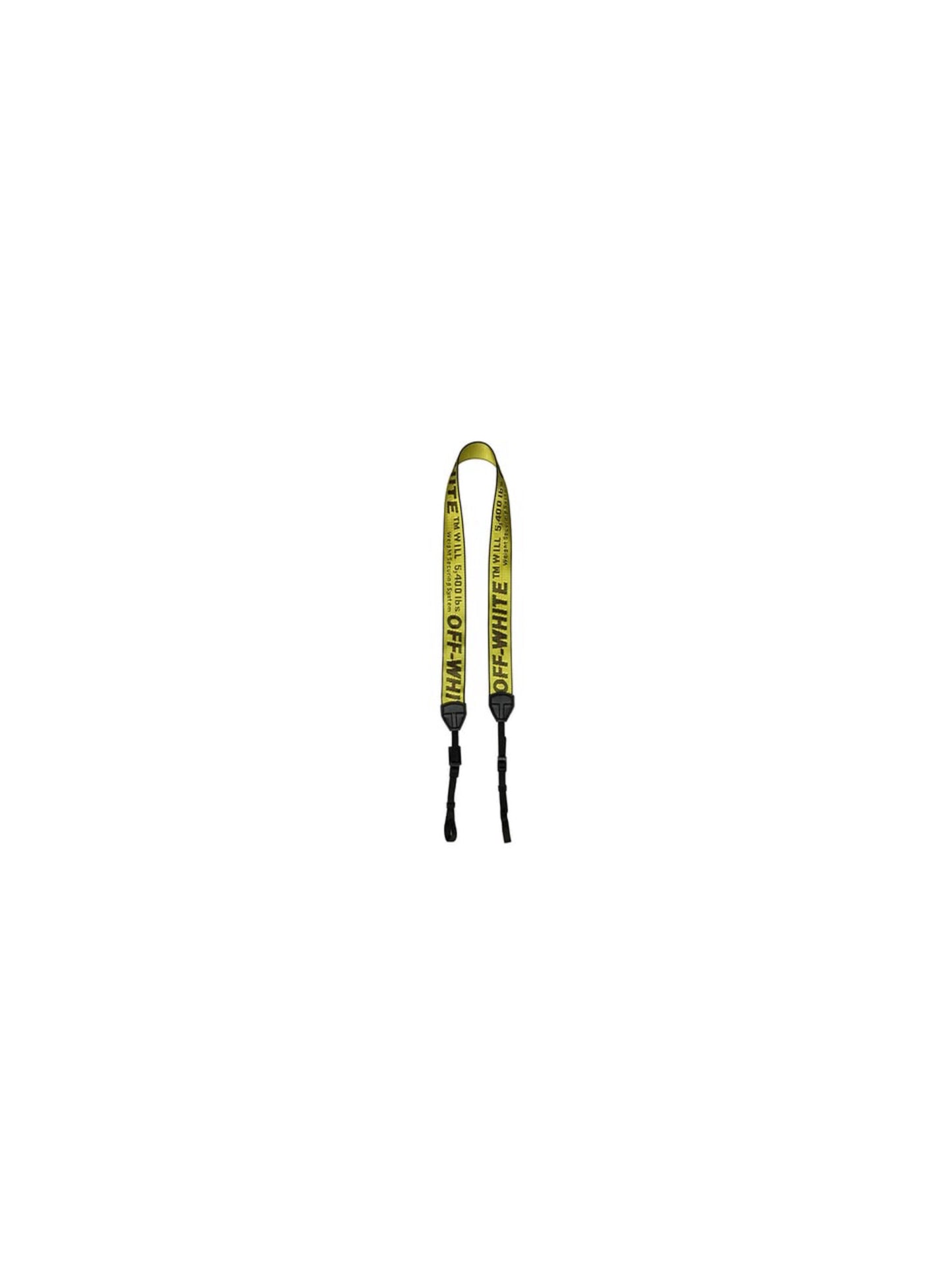 OFF-WHITE Camera Strap Yellow / Black SS19