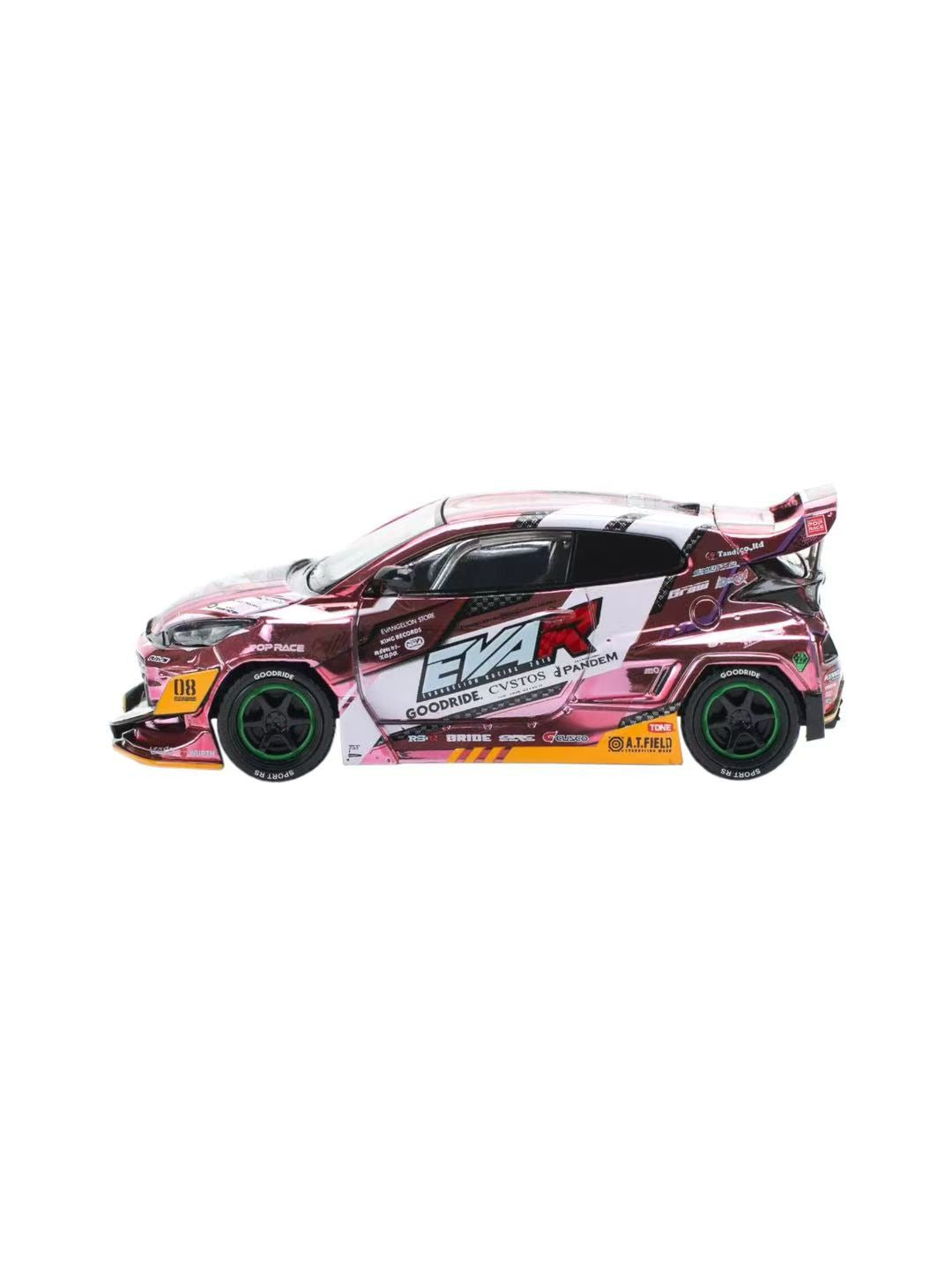 C-POP RACE 1:64 EVA RT Production Model Type-08 Goodride GR Yaris PR64-220