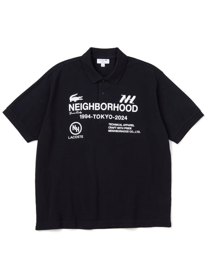 Lacoste x Neighborhood Polo Shirt Black