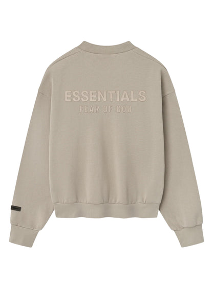 Essentials 25FW Classic Fit Fleece Crewneck Timber