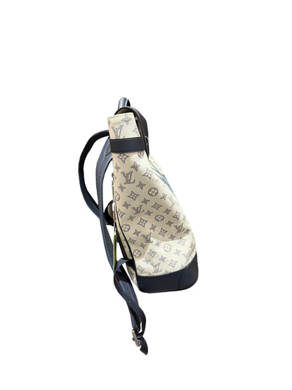 Louis Vuitton Steamer Backpack Chapman Savane Monogram Chapman Ink Blue White C116080728-Used