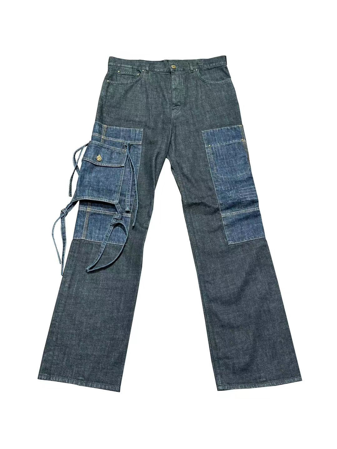 Louis Vuitton Karakoram Denim Cotton Men Pant 33 C116087531-Used