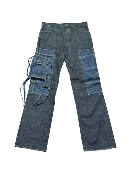 Louis Vuitton Karakoram Denim Cotton Men Pant 33 C116087531-Used