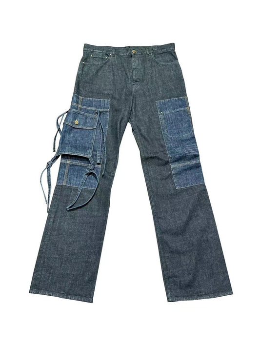 Louis Vuitton Karakoram Denim Cotton Men Pant 33 C116087531-Used