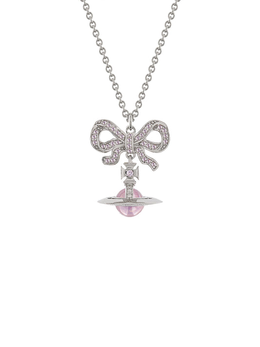 Vivienne Westwood Octavie Pendant Necklace Pink