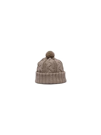 H.W Dog & Co Big Cable Knit Beige