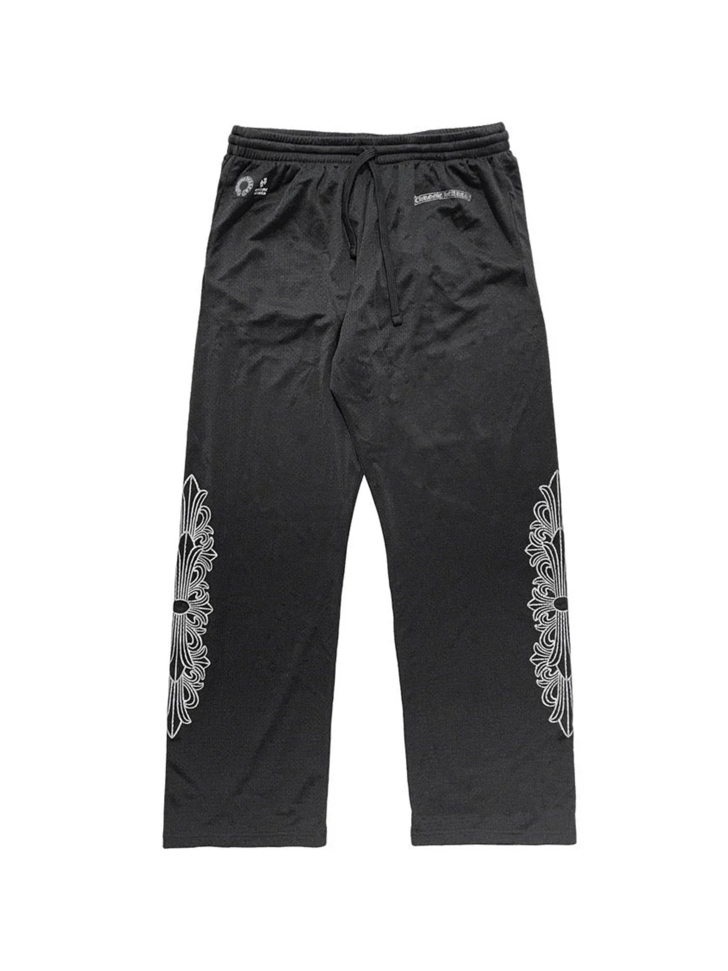 Chrome Hearts Ice Hockey Warm Up Mesh Pants Black