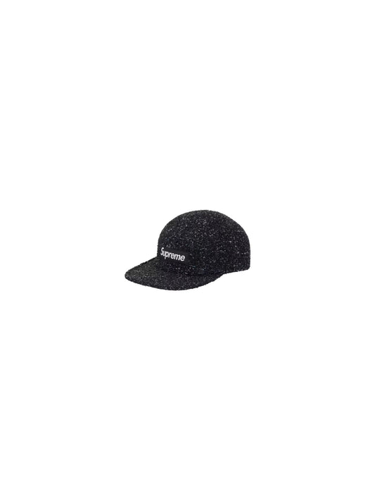 Supreme Boucle Camp Cap Black