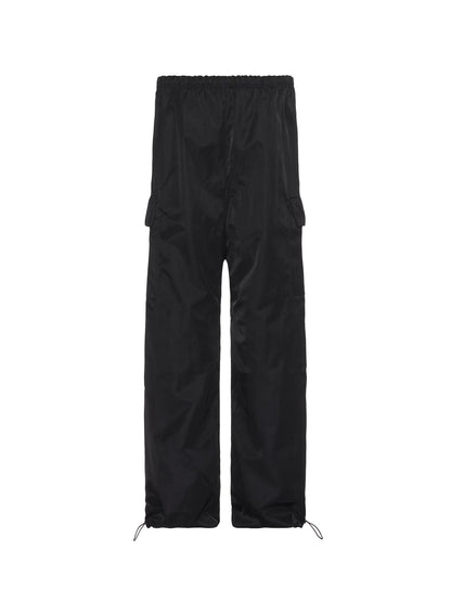 Essentials 24Fw Textured Nylon Field Pants Black