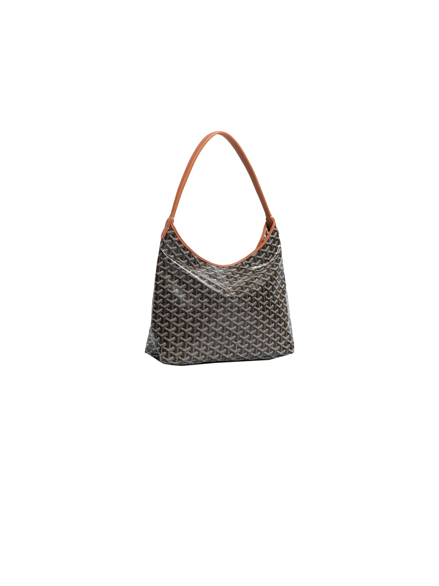 Goyard Boheme Hobo Bag Black Tan
