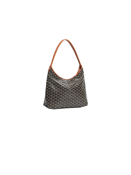 Goyard Boheme Hobo Bag Black Tan