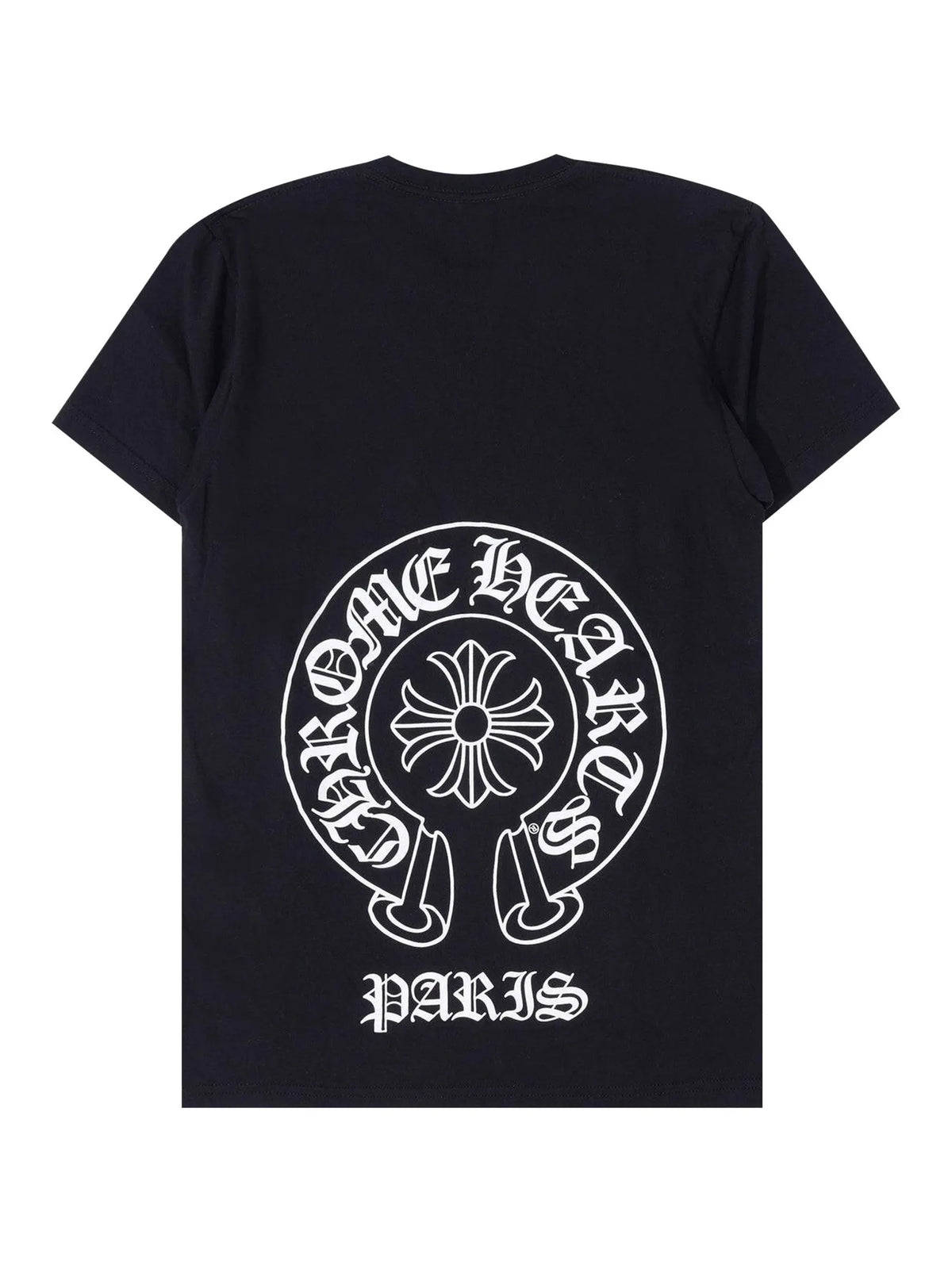 Chrome Hearts Paris Exclusive Horseshoes Pocket Tee Black