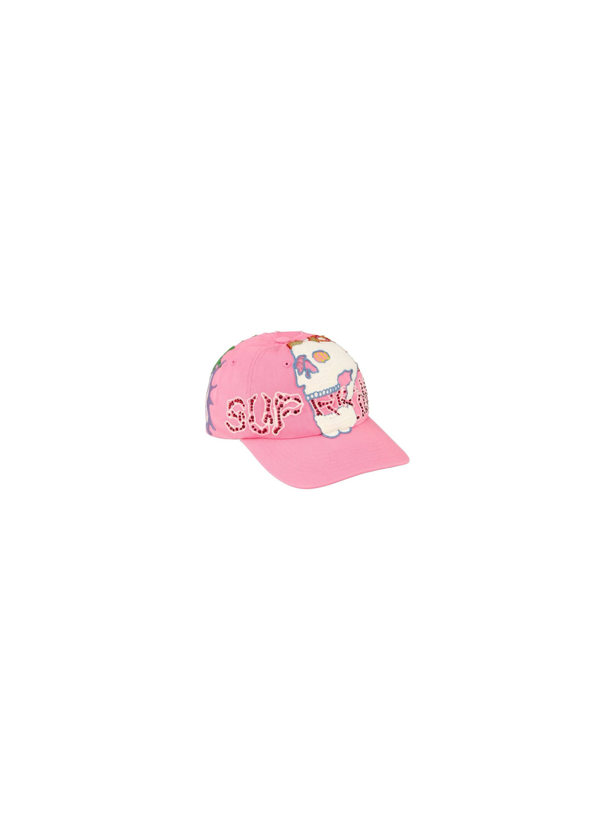Supreme WFST 6 Panel Hat Pink