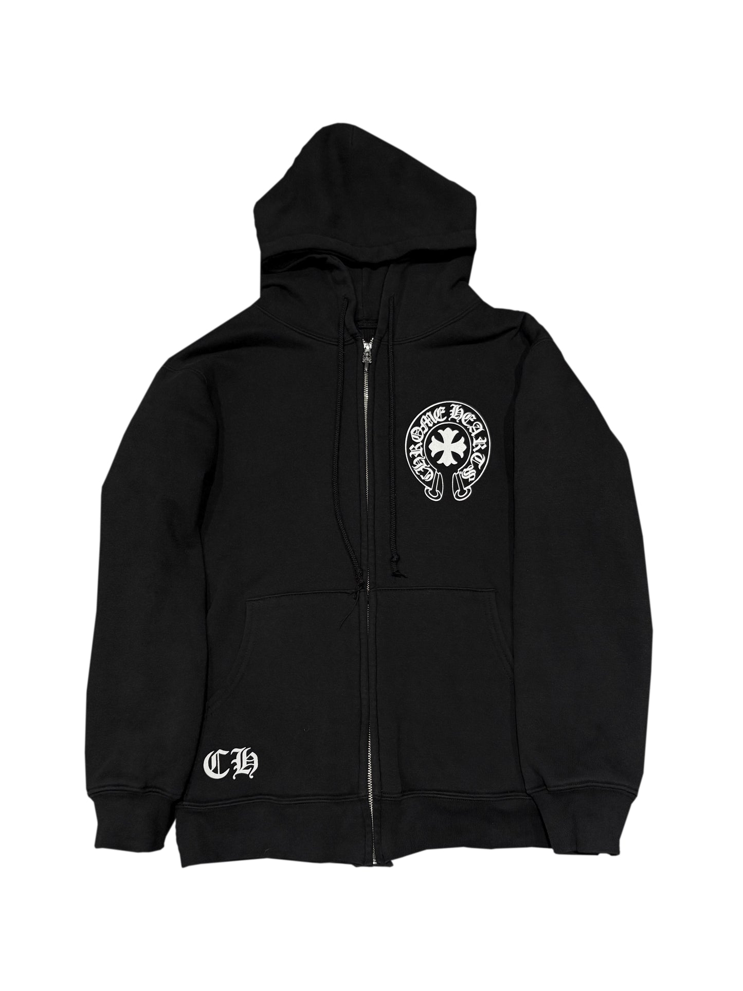 Chrome Hearts Made in Hollywood California Fxxk You Script Back Zip Hoodie Black M C119058868-Used