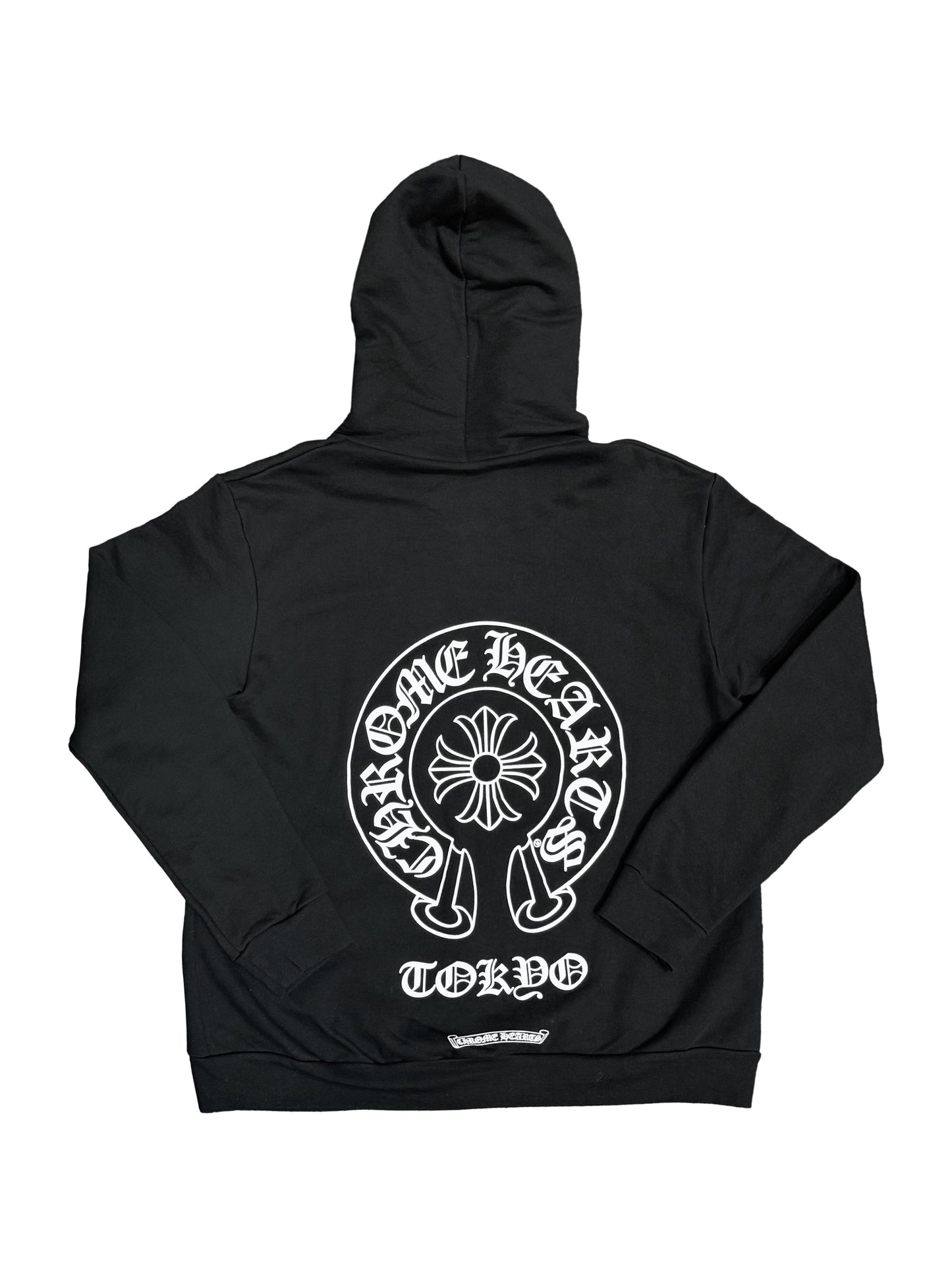 Chrome Hearts Horseshoe Zip Hoodie Black TOKYO Edition