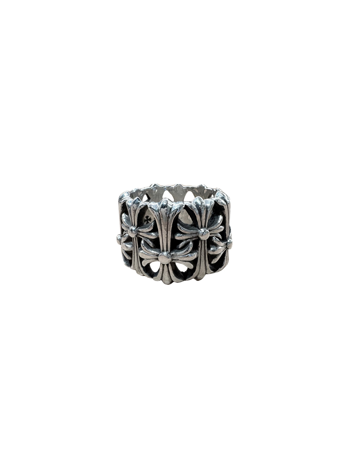 Chrome Hearts Cemetery Silver Ring US 13 C40115406-Used