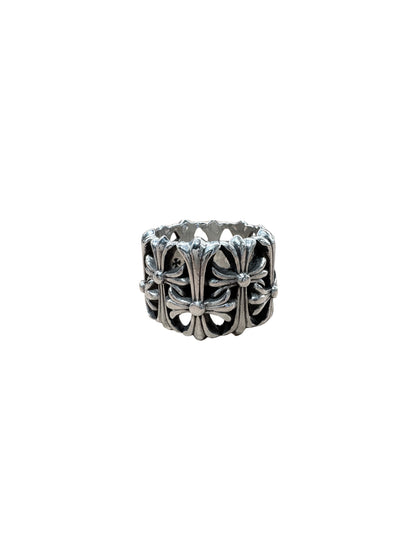 Chrome Hearts Cemetery Silver Ring US 13 C40115406-Used