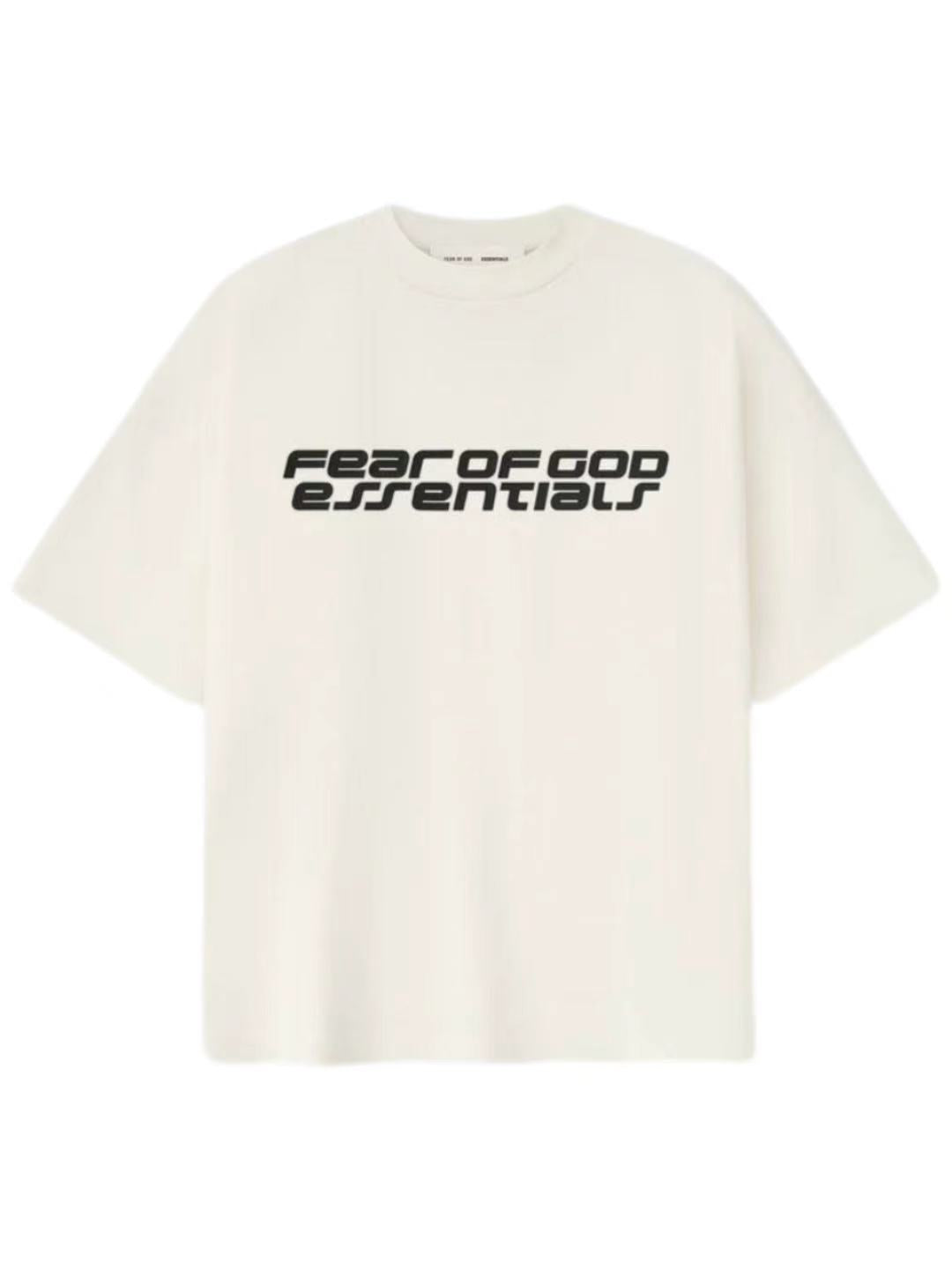 Essentials 25 Holiday Ponte 90s Tee Ivory